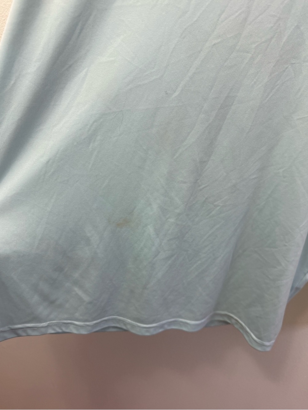 Light Blue Long-Sleeve Graphic Performance Shirt with American Flag Fish - Picture 3 of 5